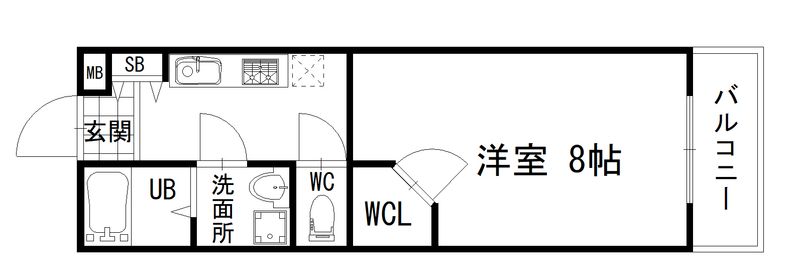 阪神電鉄阪神なんば線 福駅 徒歩10分 3階建 築11年の間取り写真