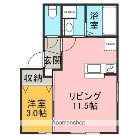 ＩＲいしかわ鉄道 金沢駅 バス乗車時間：33分 最寄りバス停で下車 徒歩7分 2階建 築16年の間取り写真