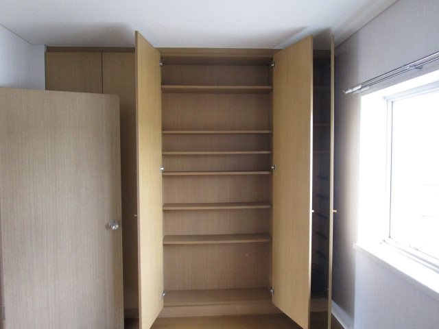 収納　※写真は202号室です。