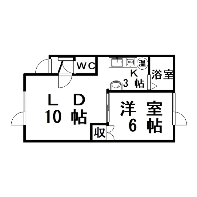 ハイツかりんの間取り