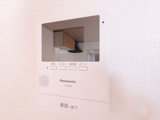 セキュリティ　来訪者が一目で分かる便利なモニターホン