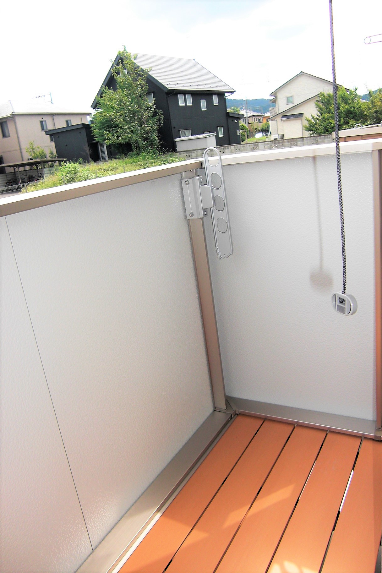 バルコニー　南面バルコニーで日当たり良好です！