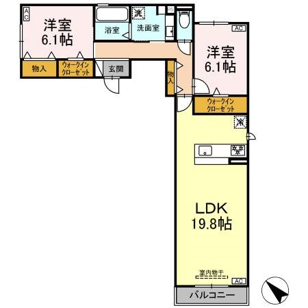 D-Hills下池川の間取り