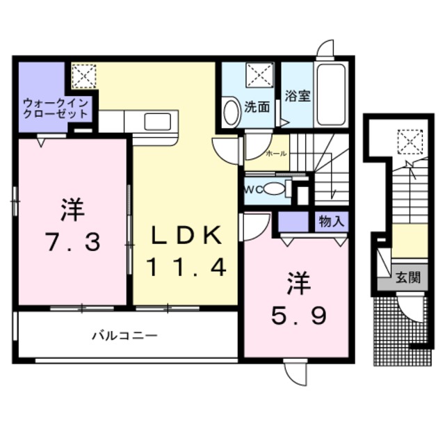 フレアデス光の間取り