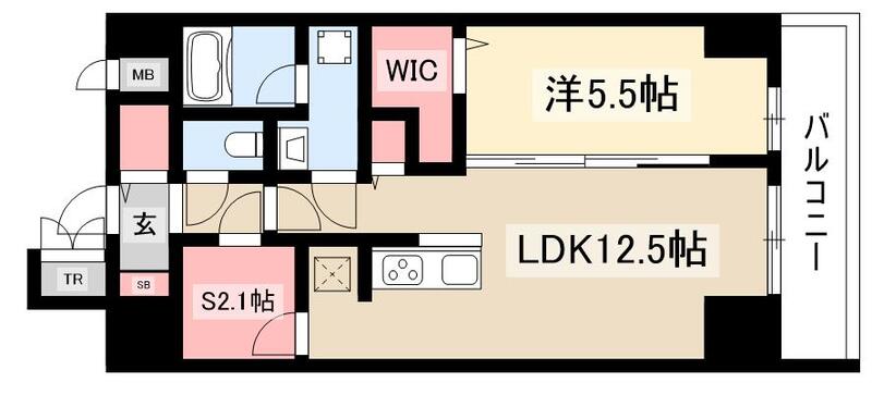 CLOVER泉の間取り