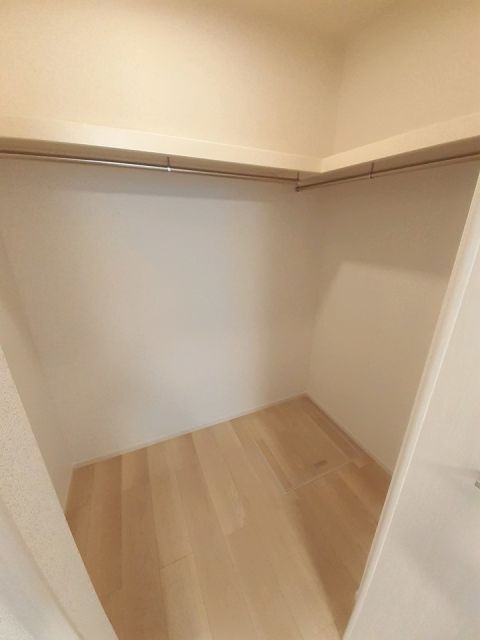 【八女市宅間田のアパートの収納】