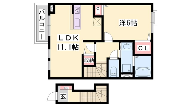 ファイン　コルソIの間取り