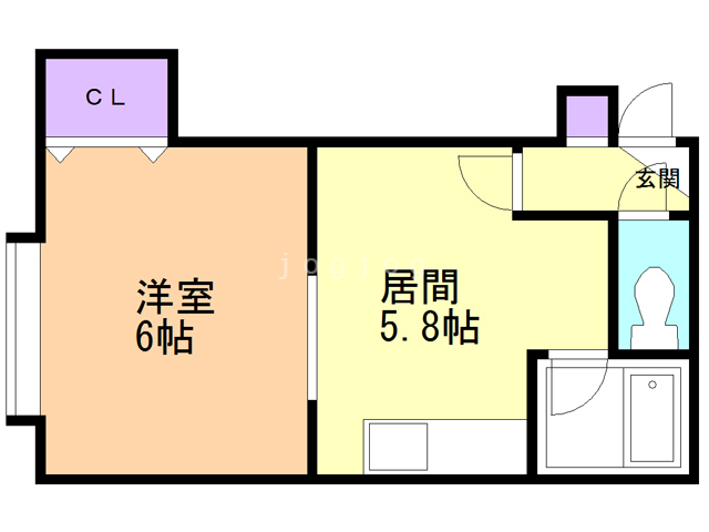 メゾンルピナスの間取り