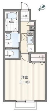 ミハス西ヶ原の間取り