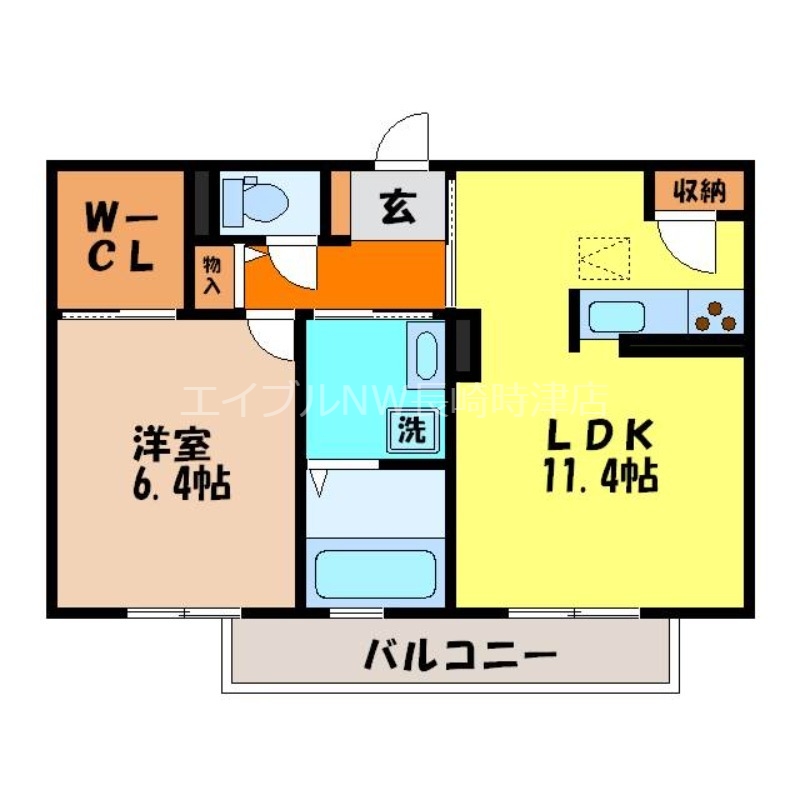 メゾンセフィラIIの間取り