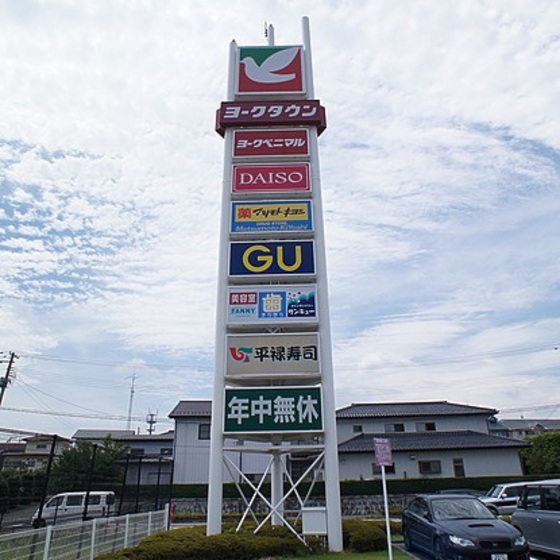 ショッピングセンター　ヨークタウン八山田（ショッピングセンター）まで1100m