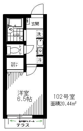 シグネット北沢の間取り