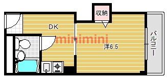 山崎第８マンションの間取り