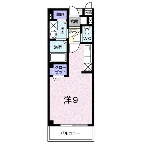 エレガント由布の間取り