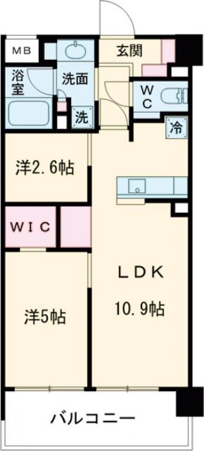 ブランシエスタ西馬込の間取り