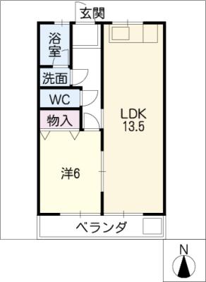 第１岐南ビルの間取り