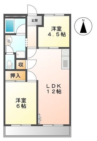 トヨタハイツIの間取り