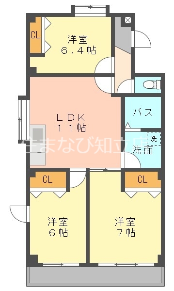 プリミエール藤江IIの間取り