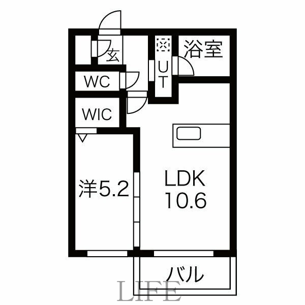 ALPHA新札幌の間取り