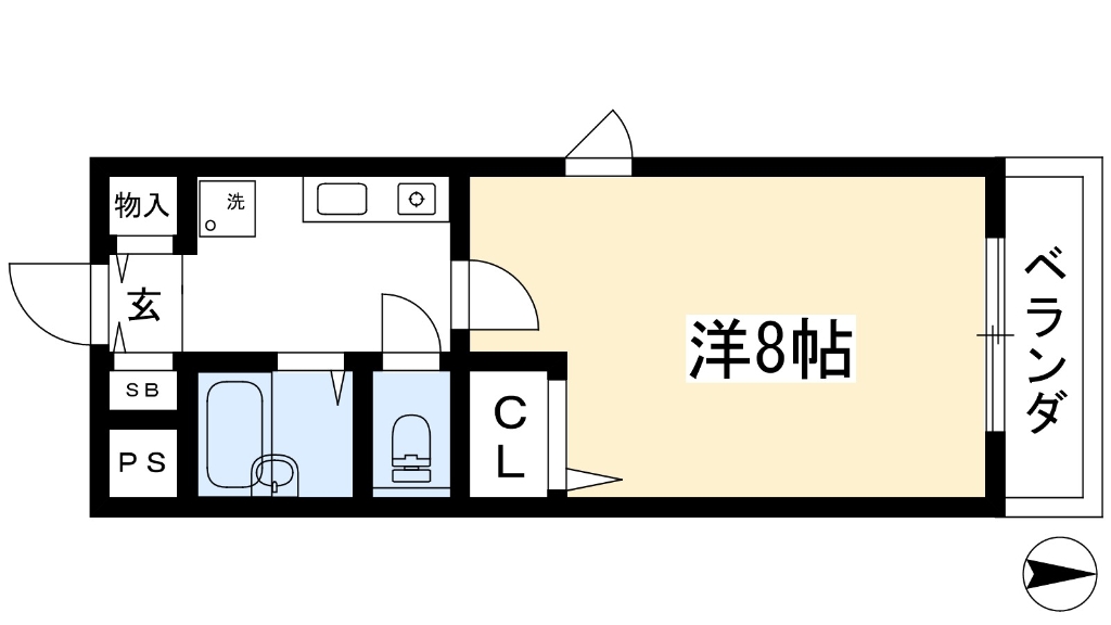 NA・SANTA・PAZ北山の間取り