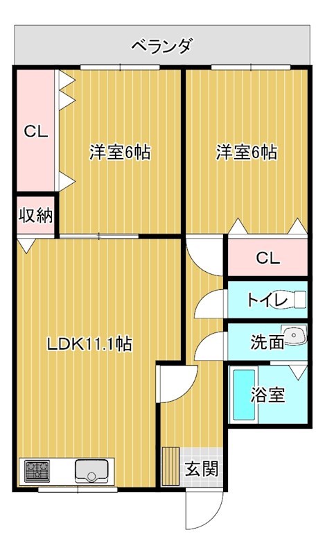 ALF-Eの間取り