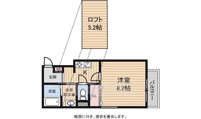 デルメゾン堺市駅の間取り