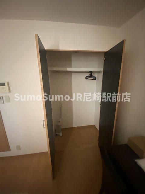 収納　たっぷりとした収納スペースです