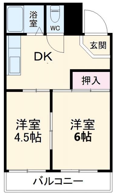 アーバンヒル太秦の間取り