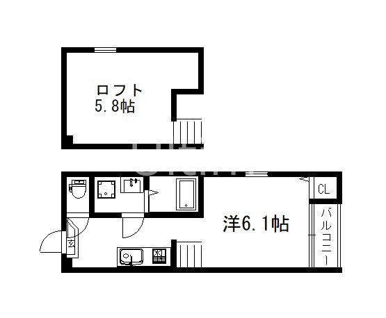 ハーモニーテラス小栗栖森本町の間取り