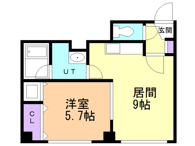 スカイハイツIIIの間取り