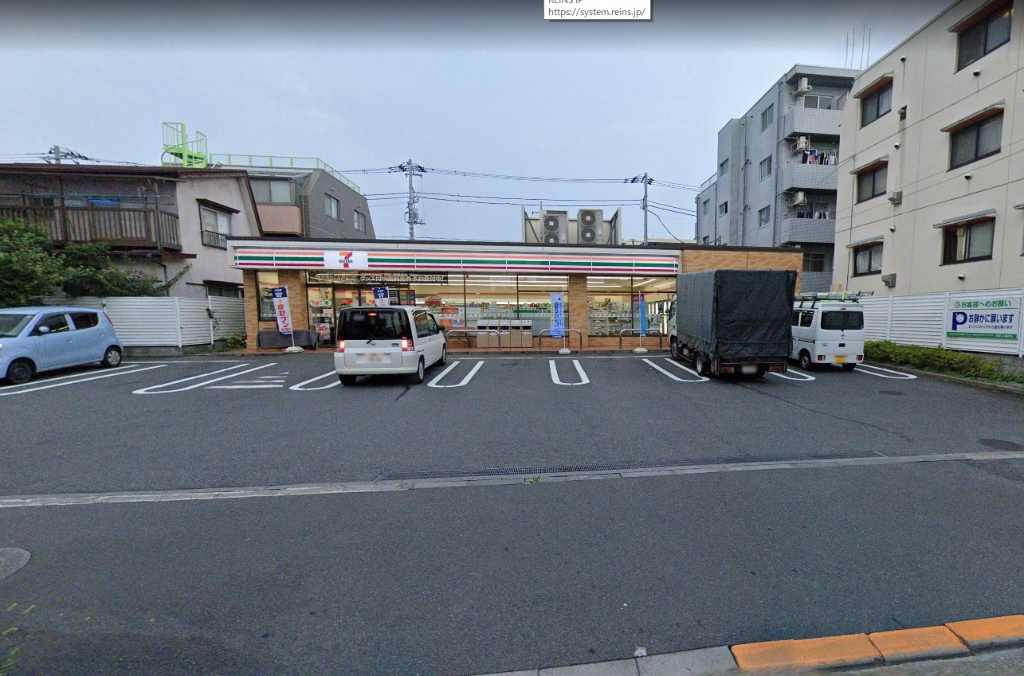 コンビニ　セブンイレブン 練馬関町北3丁目店（コンビニ）まで445m