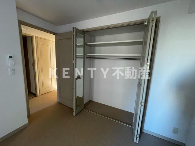 収納　十分な収納スペースがあります