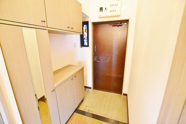 エントランス　★姿見付きシューズBOX★