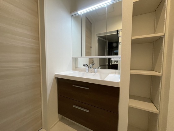 洗面設備　※別部屋の写真です