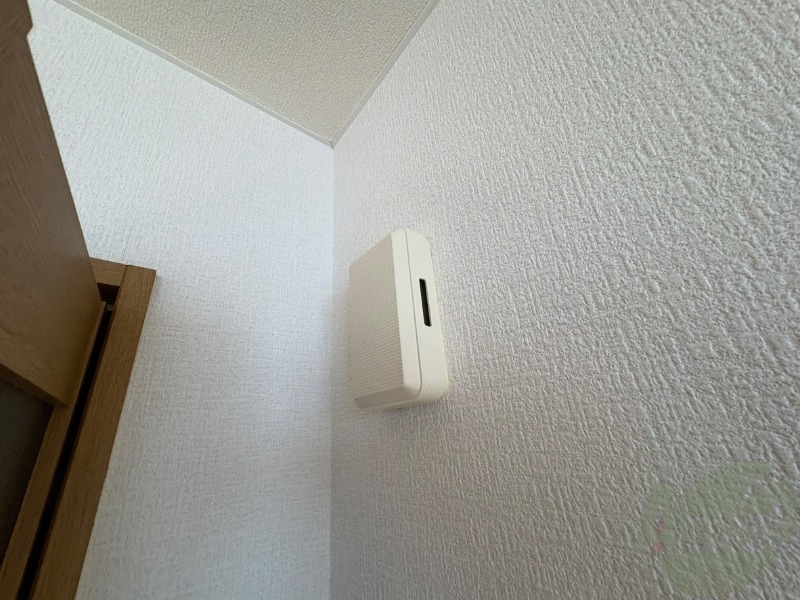セキュリティ　来客時にはこちらのチャイムが鳴りますよ。