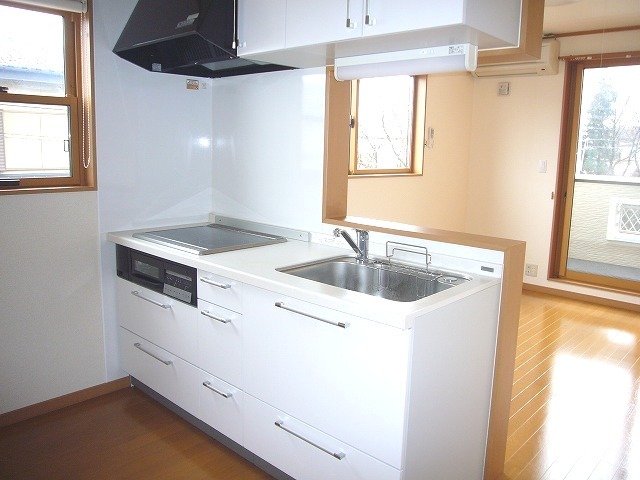 キッチン　反転タイプのお部屋です。