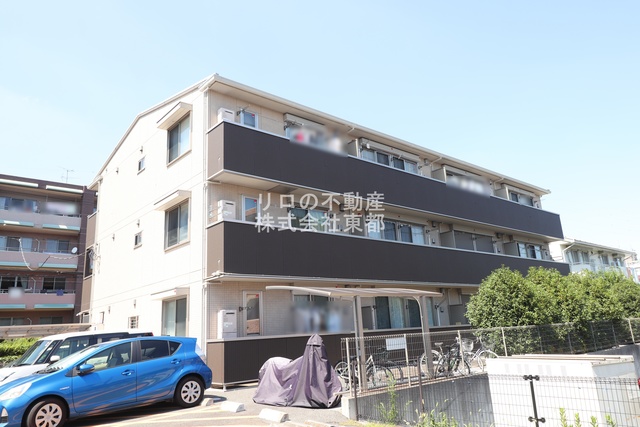 建物外観　大和リビング施工のアパートです☆