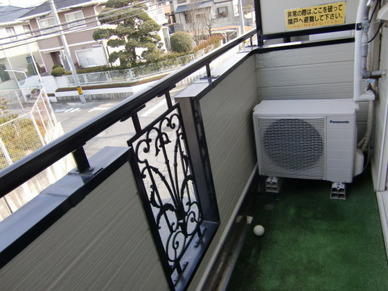 バルコニー　※別部屋の写真です