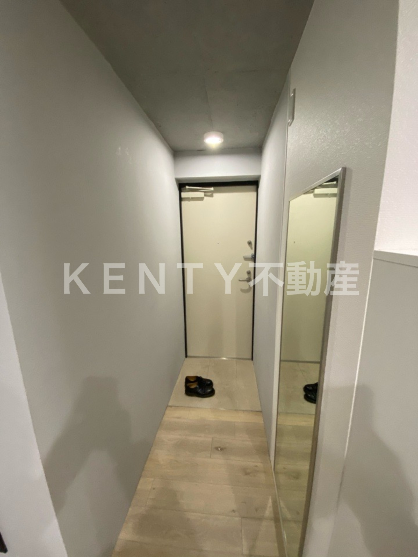 玄関　明るい玄関です