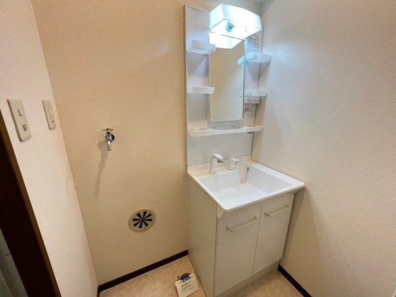 洗面設備　※別号室の写真となります