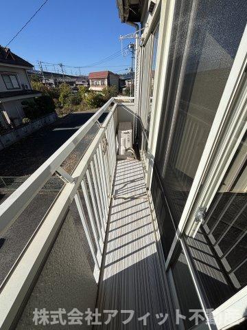 バルコニー　南向き