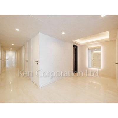 玄関　同タイプ3階のお部屋を撮影。仕様が異なることがあります。