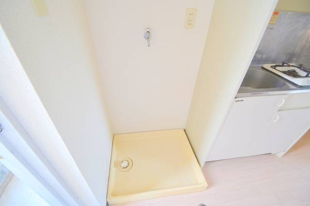 洗面設備　室内洗濯機置場