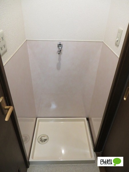 洗面設備　室内洗濯機置場