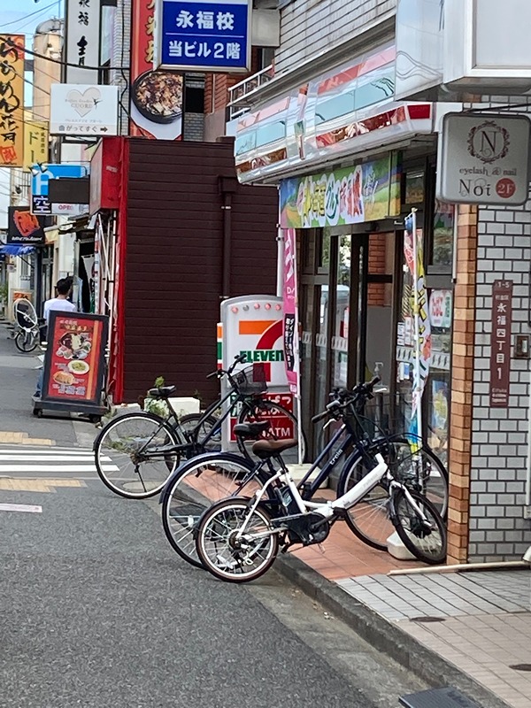 コンビニ　セブンイレブン 杉並永福町駅前店（コンビニ）まで419m