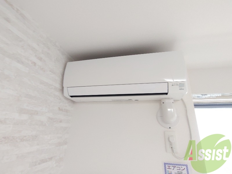 その他設備　エアコンが付いているので夏も冬も快適ですね～