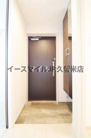 玄関　明るい玄関です