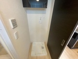 その他　洗濯機置き場も確保されていますので、すっきり収まります。