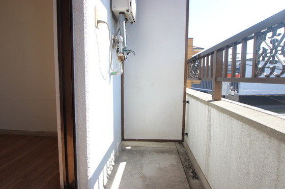 バルコニー　※別部屋の写真です