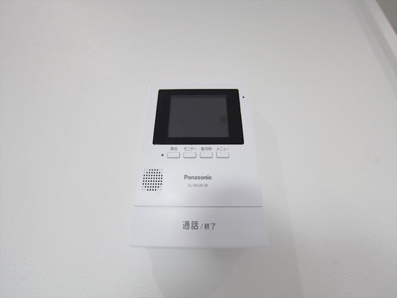 セキュリティ　ＴＶモニター付インターホン　同仕様写真
